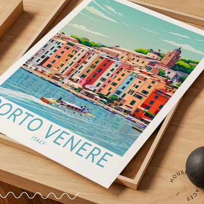 Porto Venere travel poster – view 5