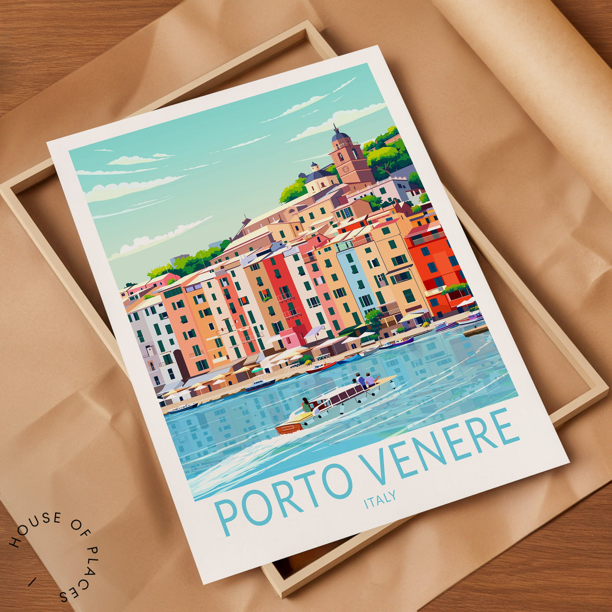 Porto Venere travel poster – view 7