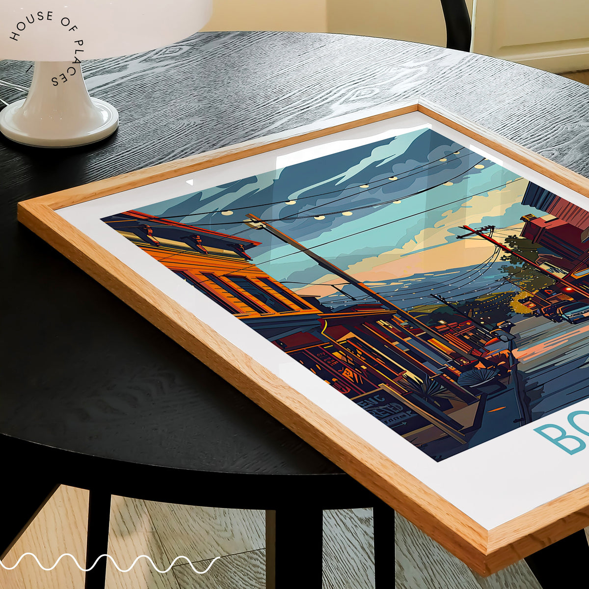 Bozeman travel poster – view 2