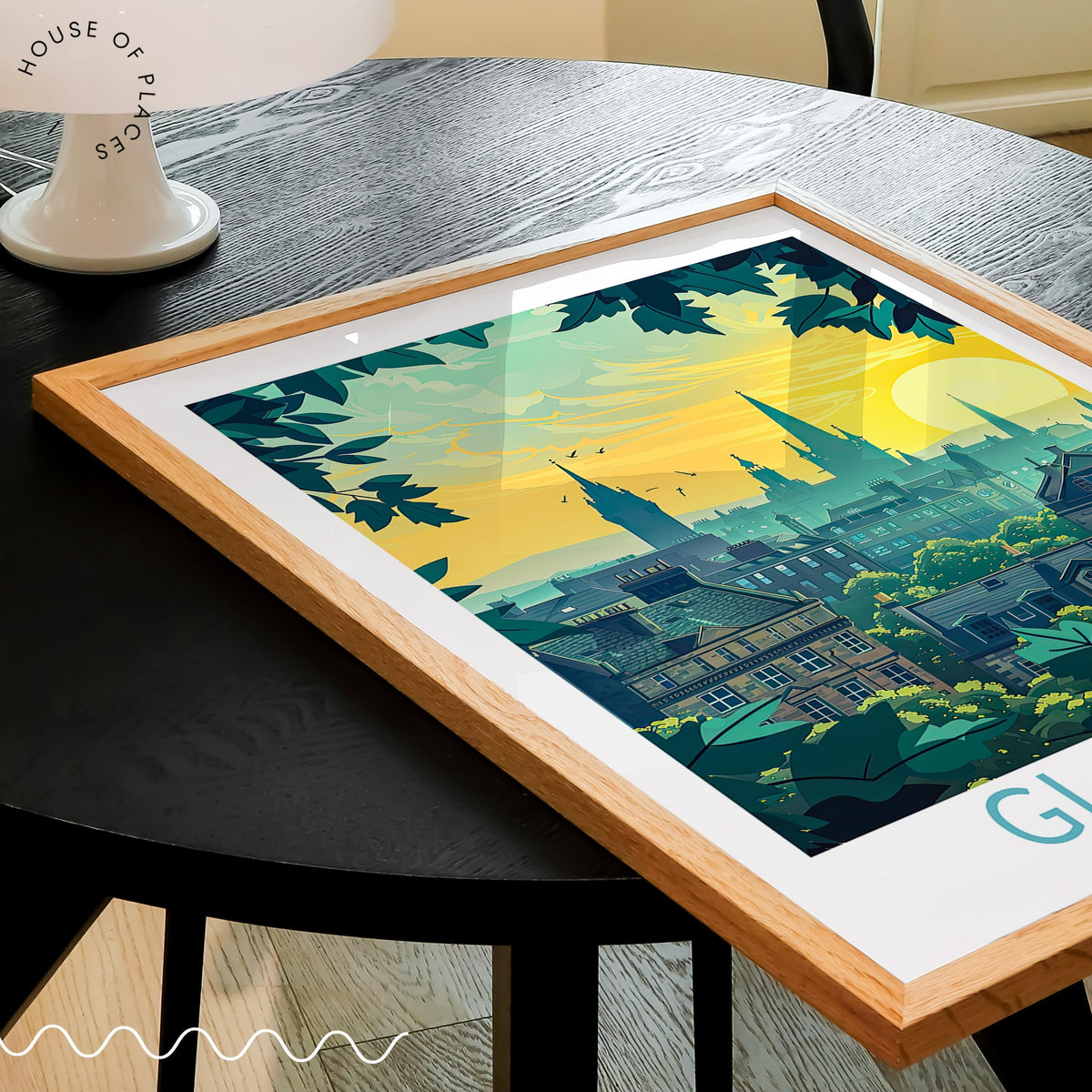 Glasgow travel poster – view 2