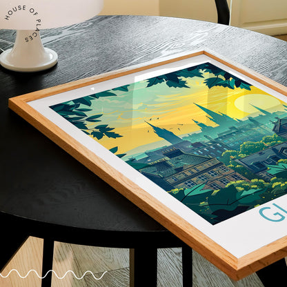 Glasgow travel poster – view 2