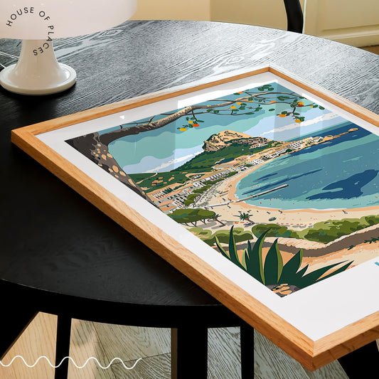 Ibiza travel poster – view 2