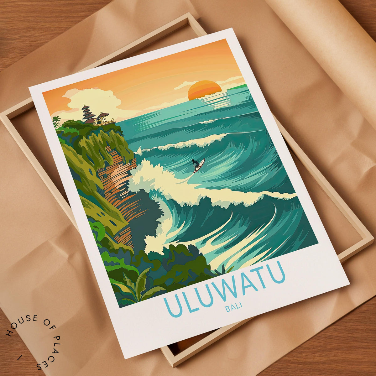 Uluwatu travel poster – view 7