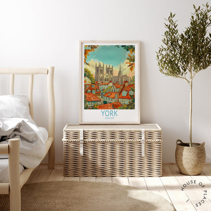 York travel poster – view 3