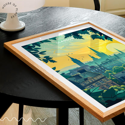 Glasgow travel poster – view 2