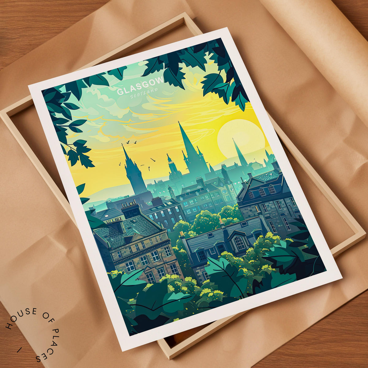 Glasgow travel poster – view 7