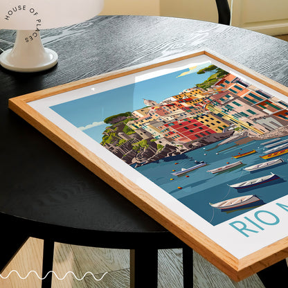 Rio Maggiore travel poster – view 2