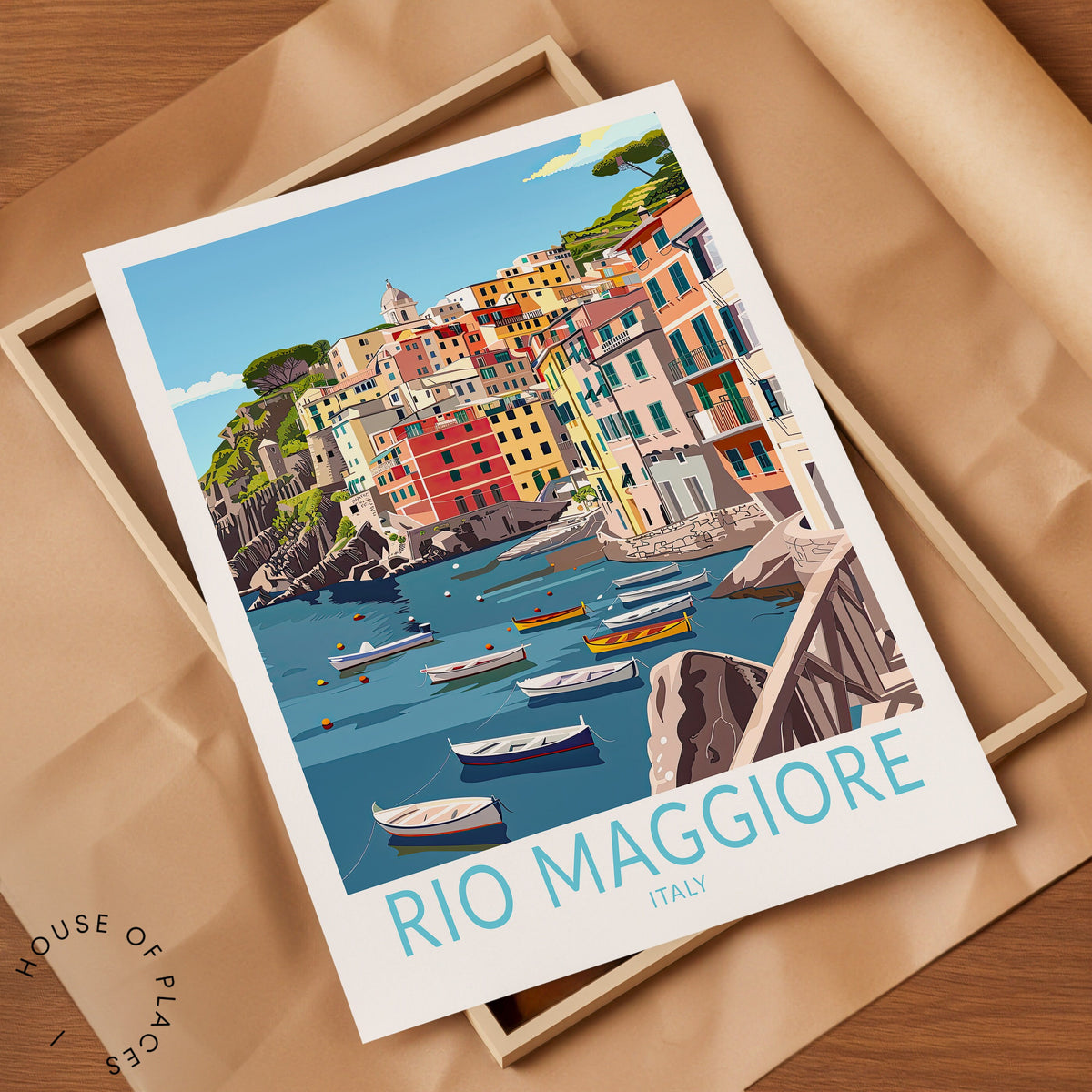 Rio Maggiore travel poster – view 7