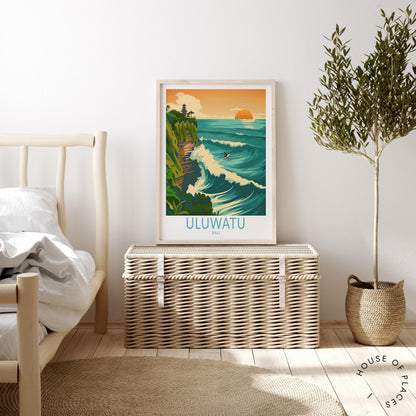 Uluwatu travel poster – view 3