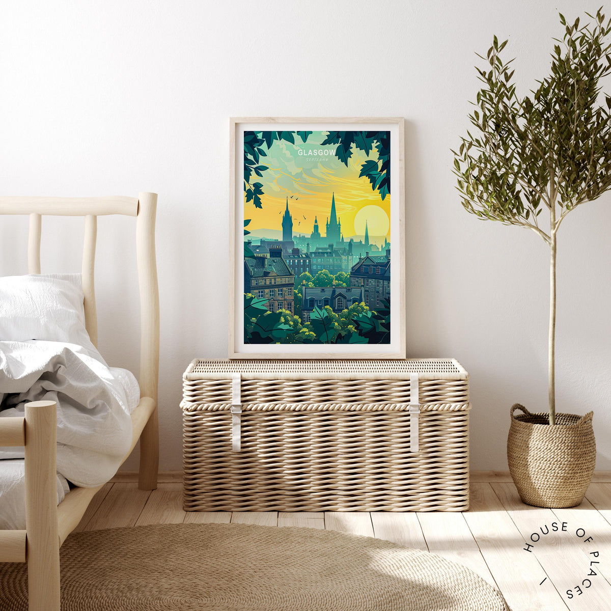 Glasgow travel poster – view 3