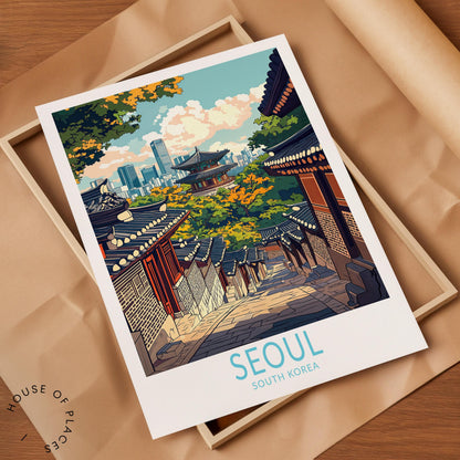 Seoul travel poster – view 7