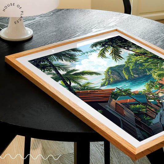 Philippines Asia travel poster – view 2