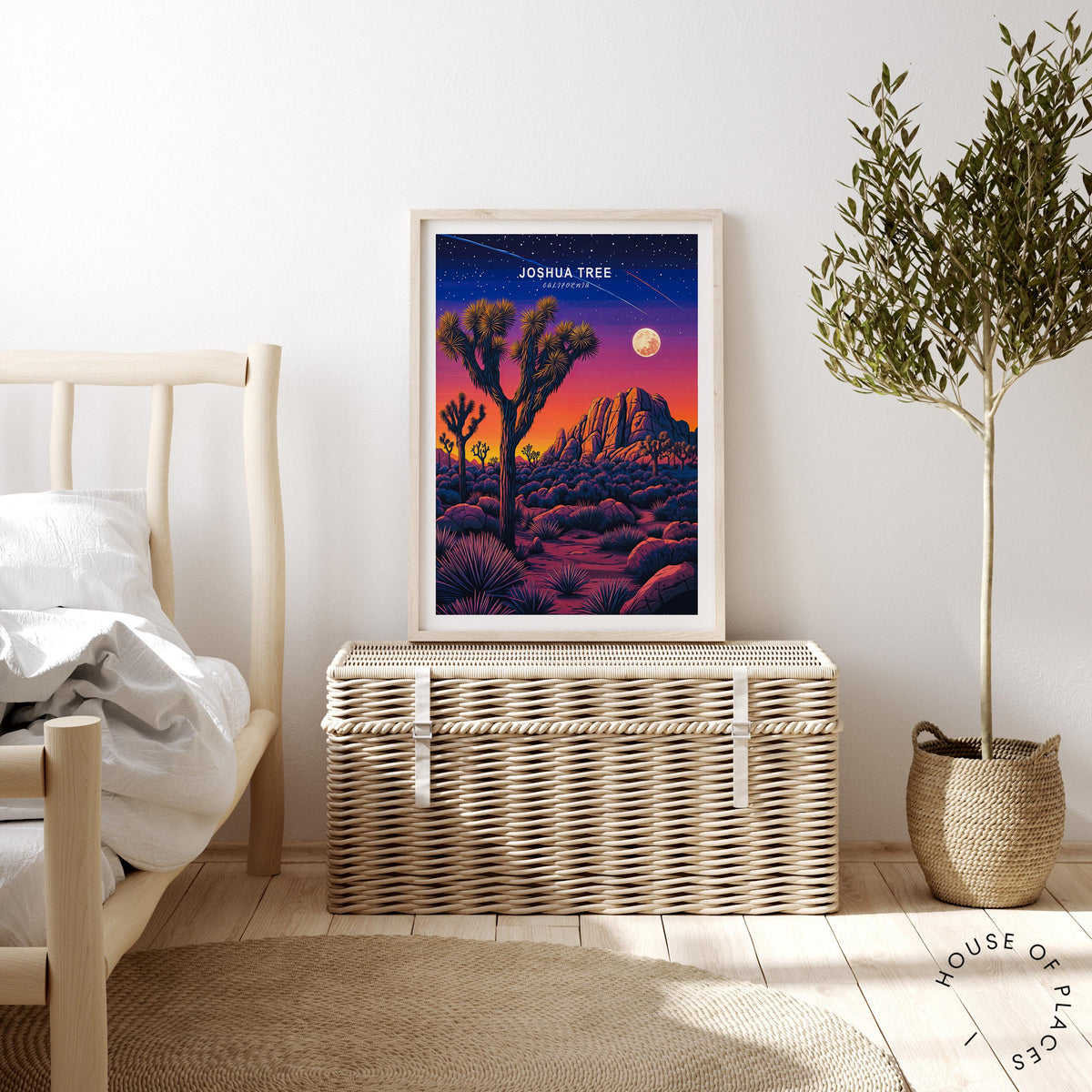 Joshua Tree California National Park travel poster – view 3