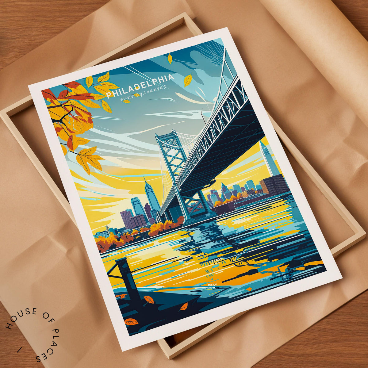 Philadelphia travel poster – view 7