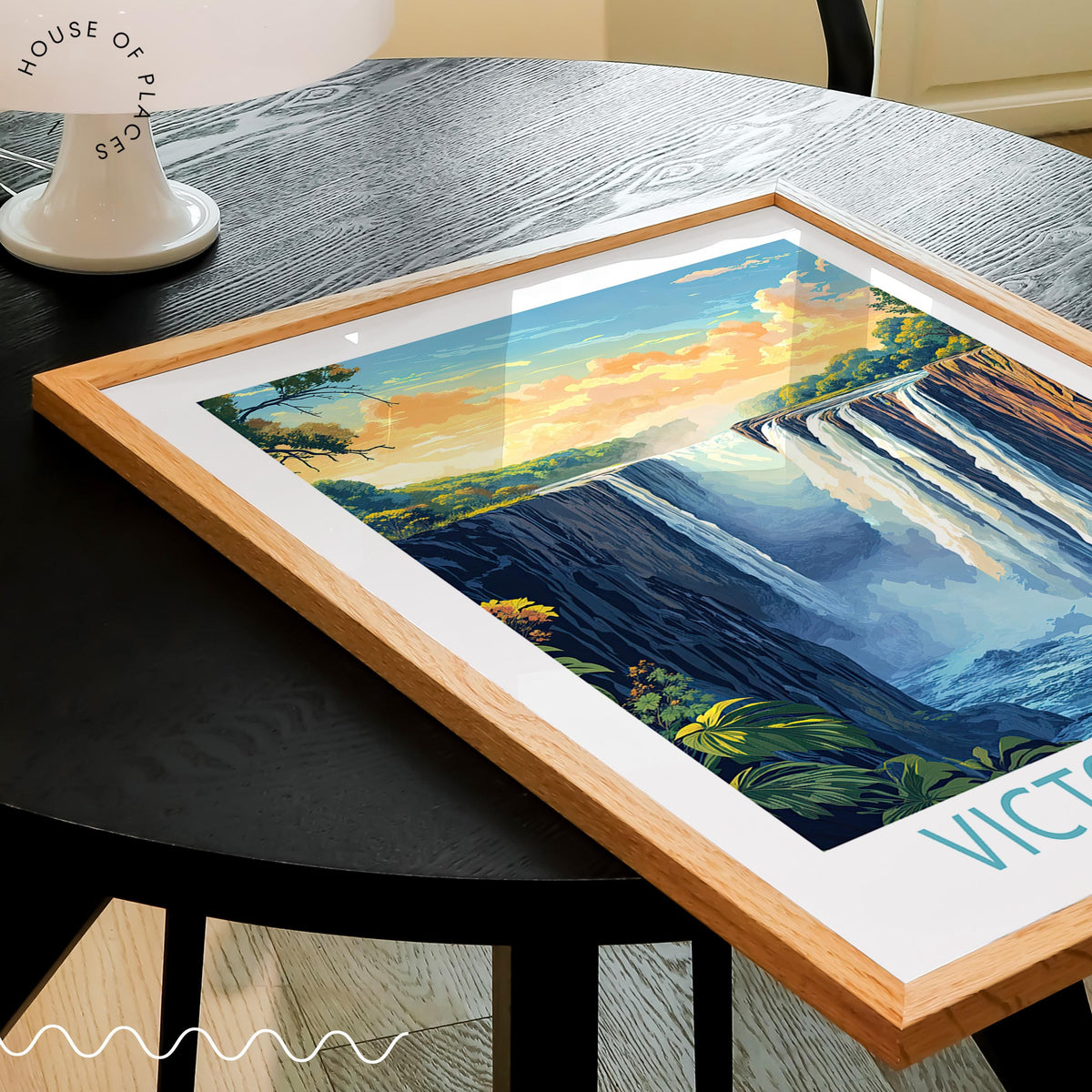 Victoria Falls travel poster – view 2
