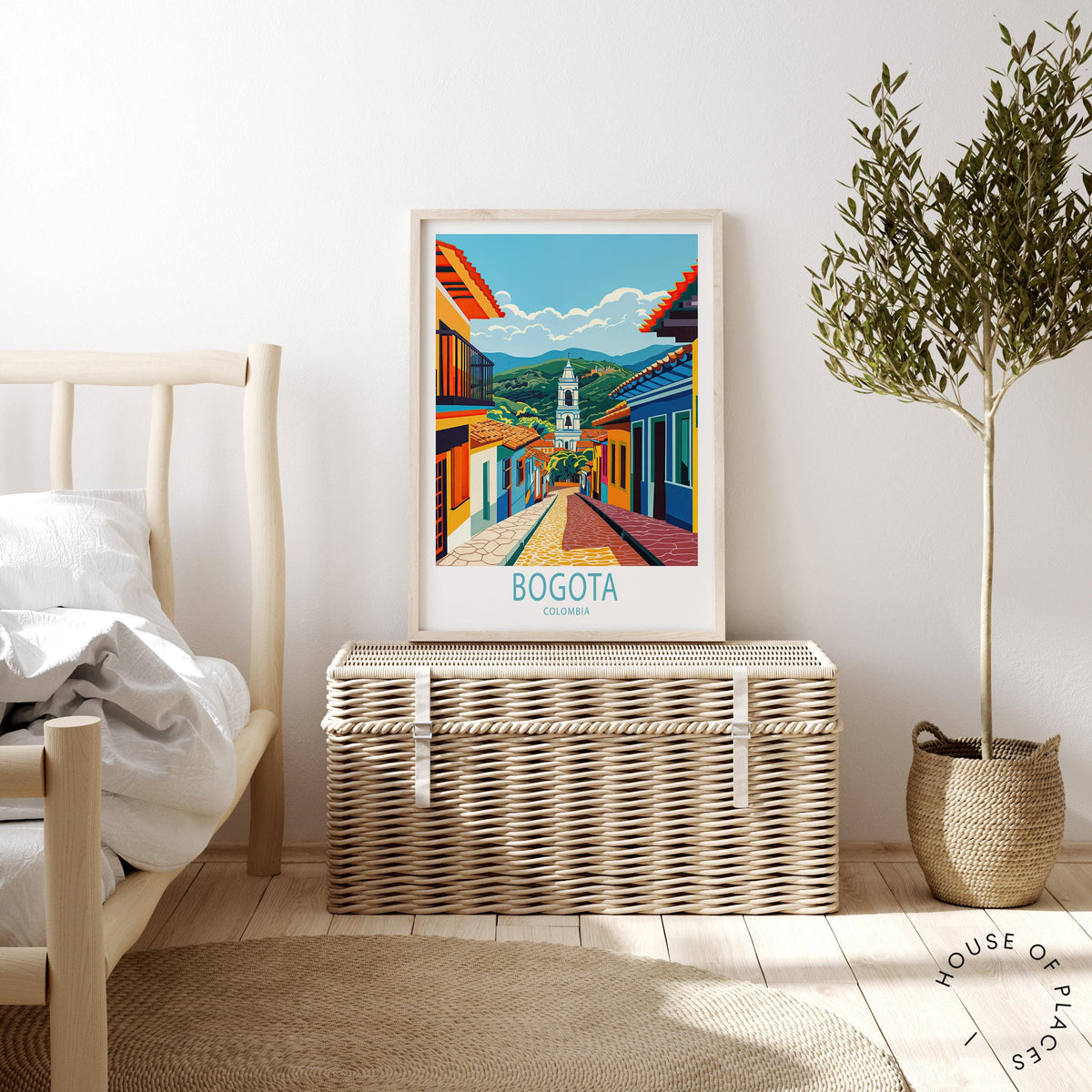 Bogota travel poster – view 3