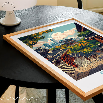 Seoul travel poster – view 2