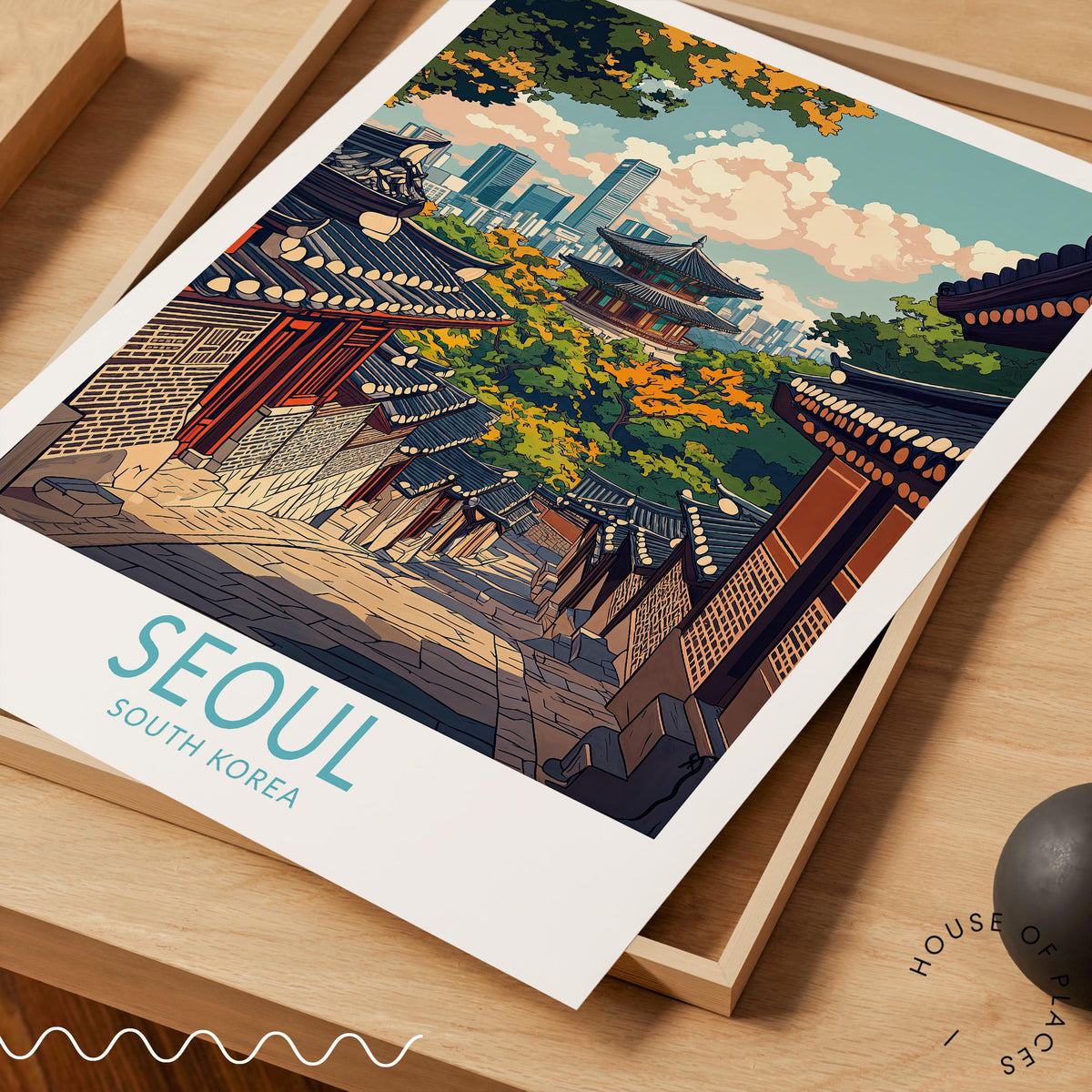 Seoul travel poster – view 5