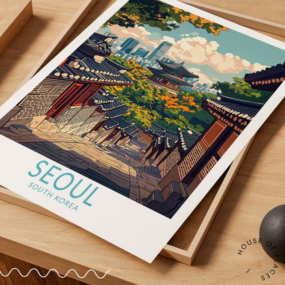 Seoul travel poster – view 5