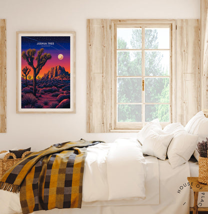 Joshua Tree California National Park travel poster – view 4