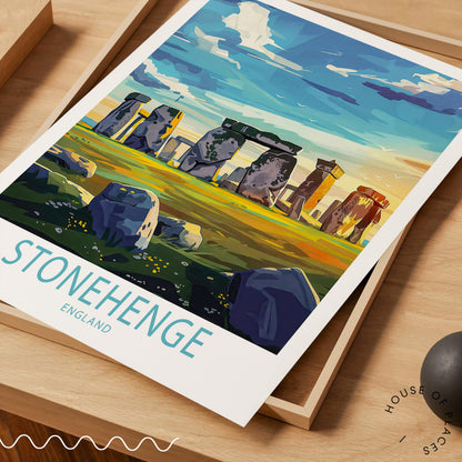Stonehenge travel poster – view 5