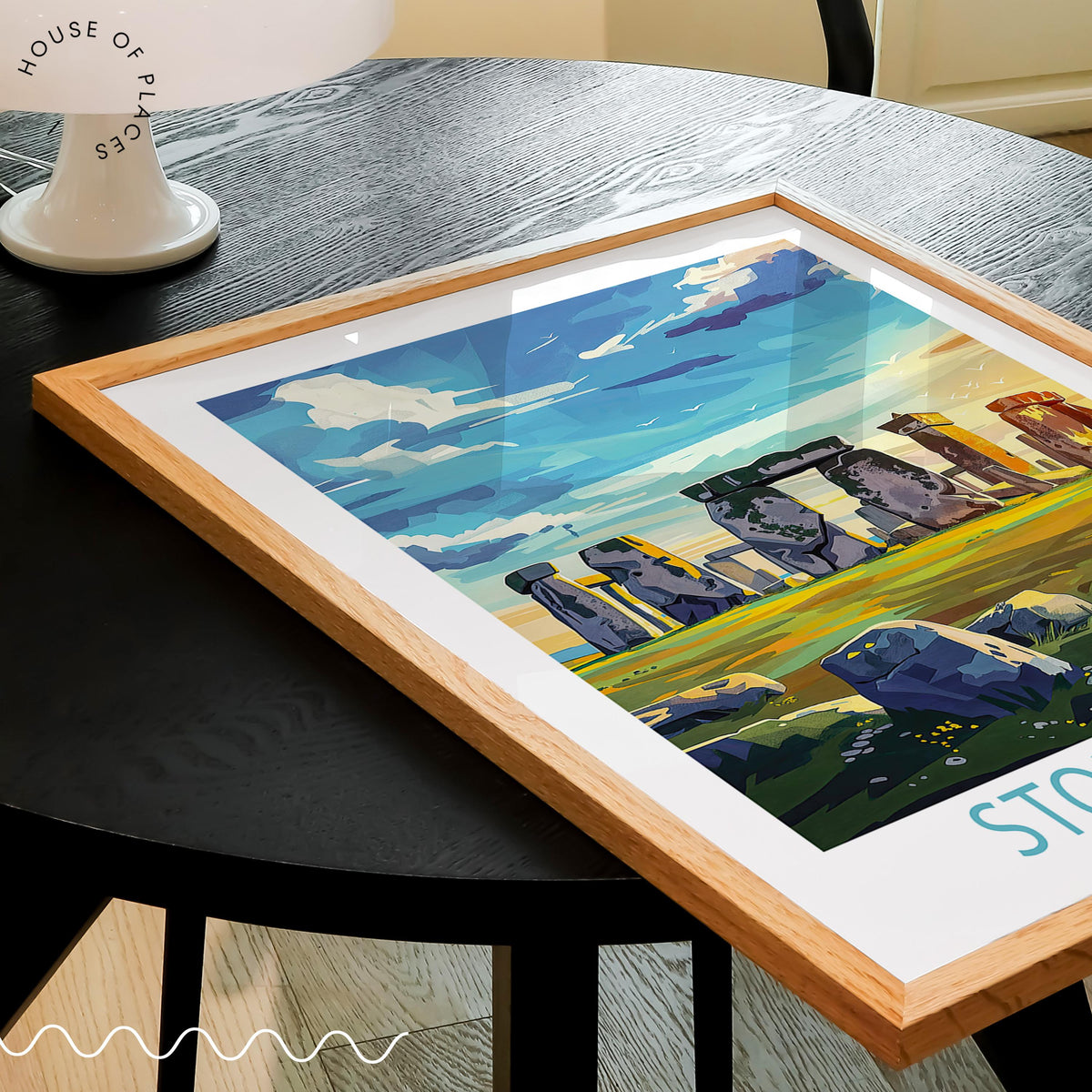 Stonehenge travel poster – view 2