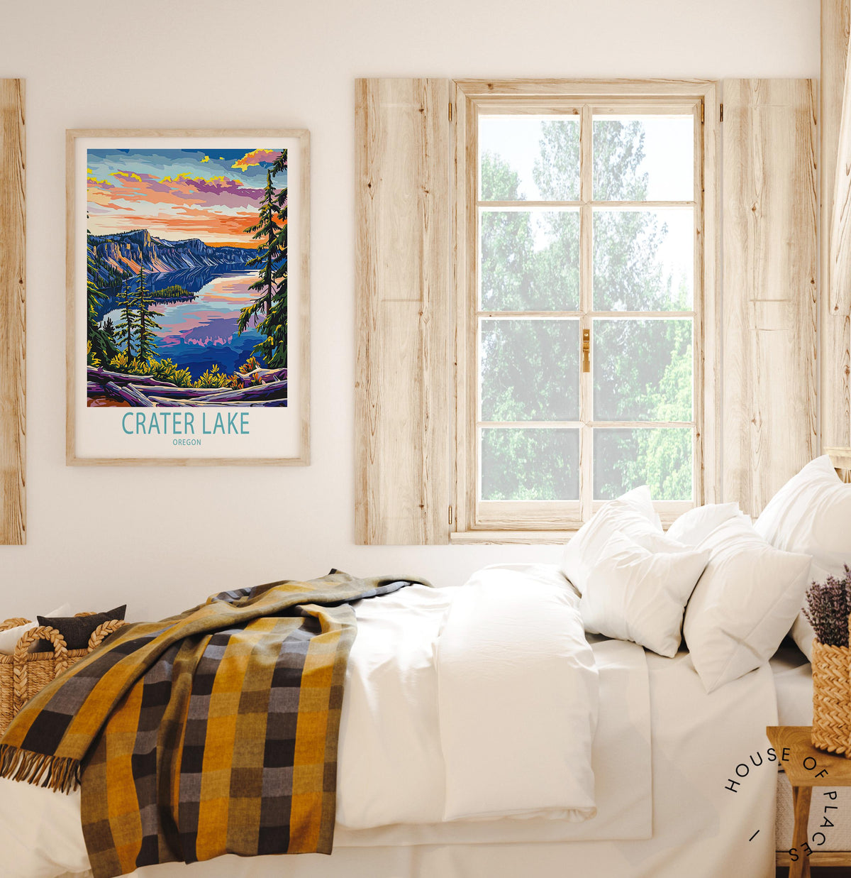 Crater Lake travel poster – view 4