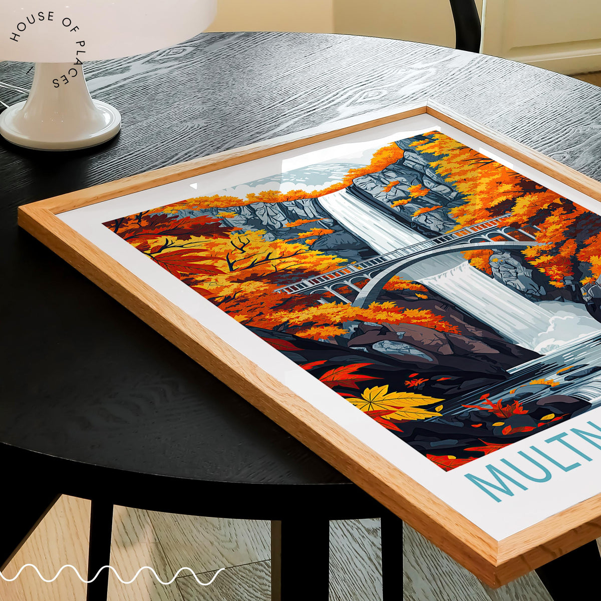 Multnomah Falls travel poster – view 2