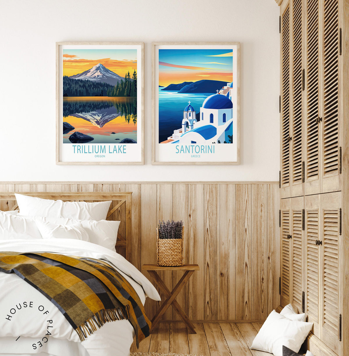 Trillium Lake travel poster – view 8