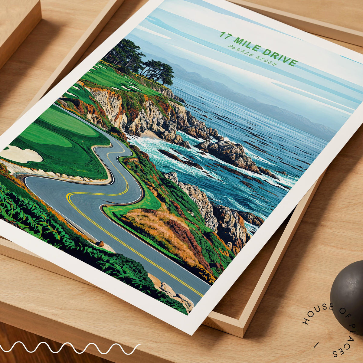 17 Mile Drive travel poster – view 5