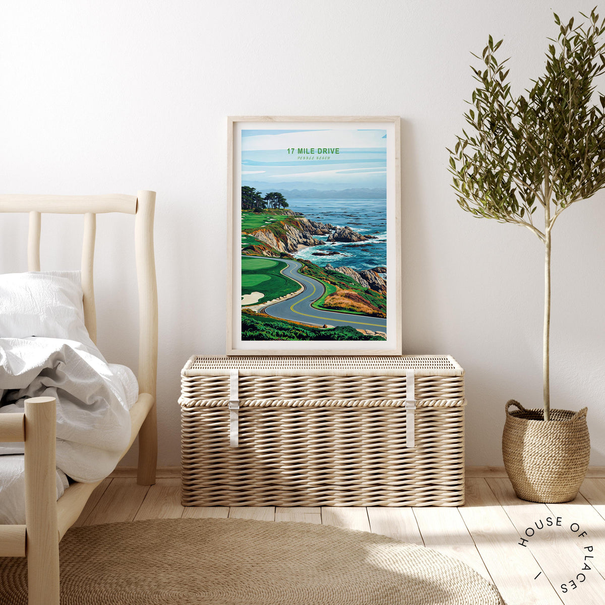 17 Mile Drive travel poster – view 3