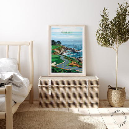 17 Mile Drive travel poster – view 3