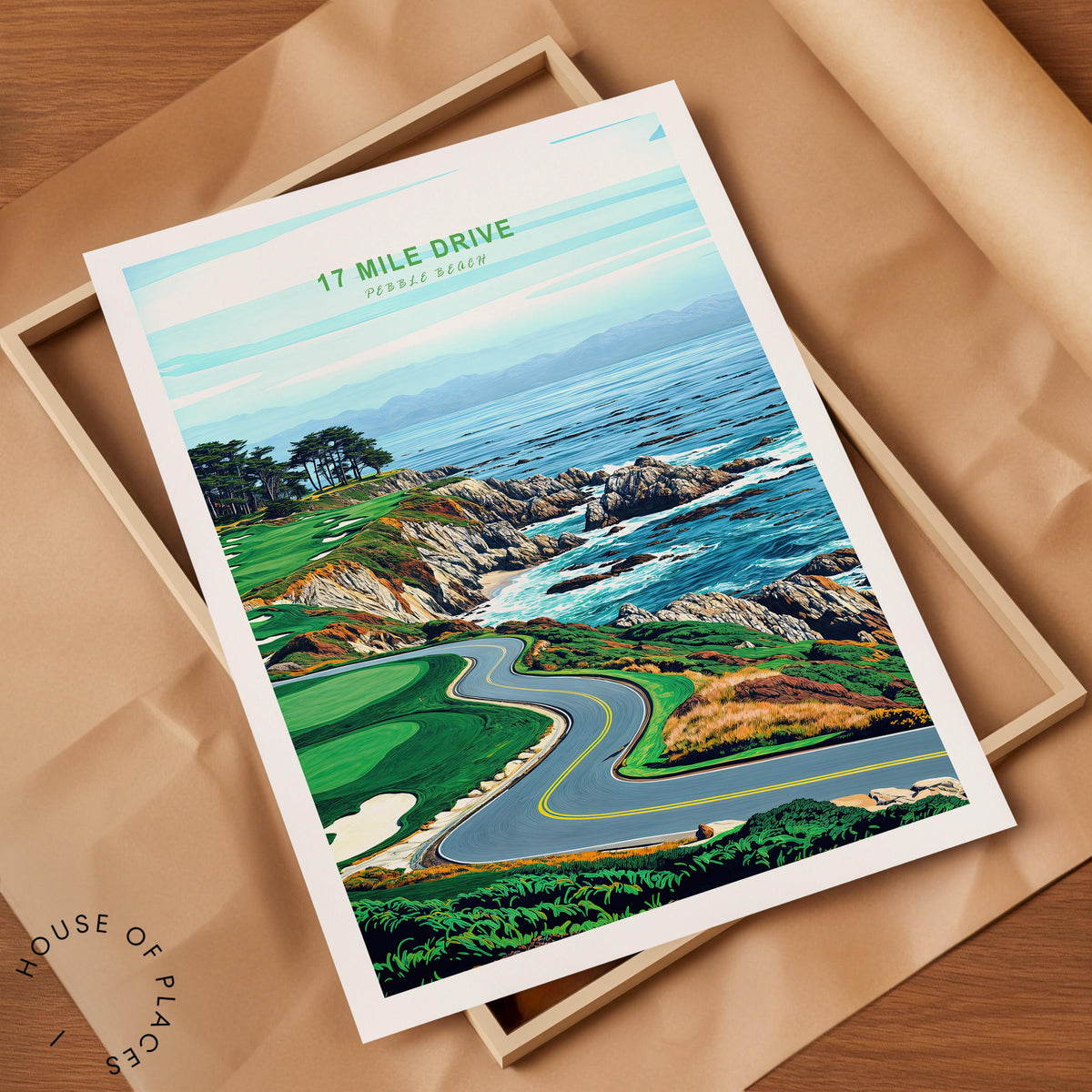 17 Mile Drive travel poster – view 7