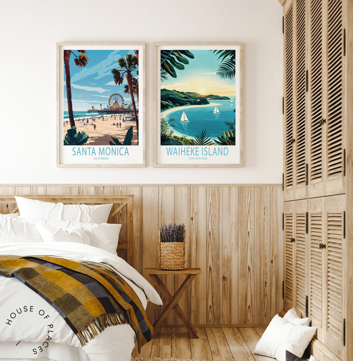 Santa Monica travel poster – view 8