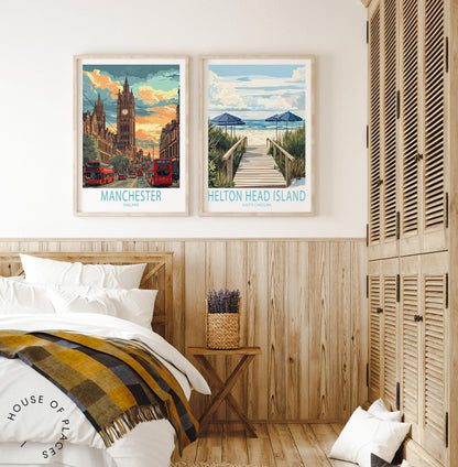 Manchester travel poster – view 8