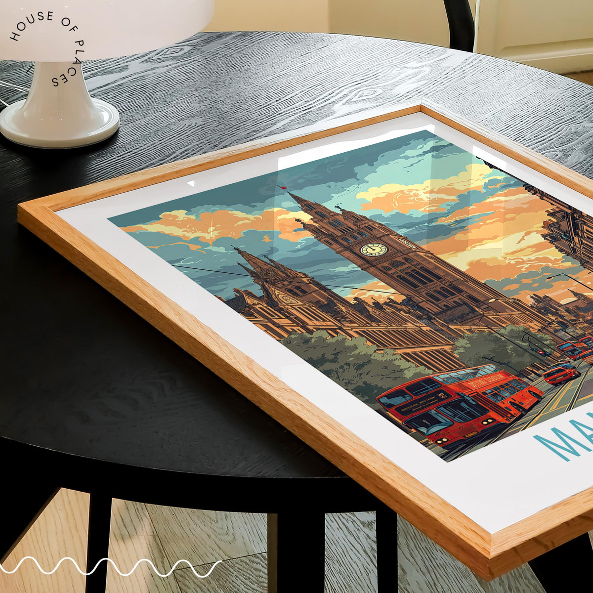 Manchester travel poster – view 2