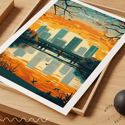Richmond travel poster – view 5