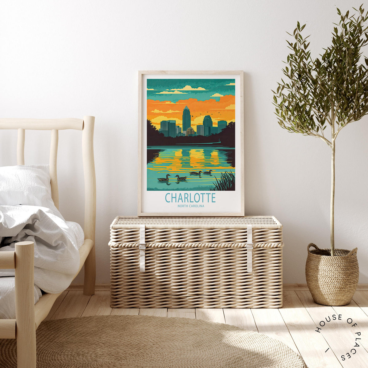 Charlotte travel poster – view 3