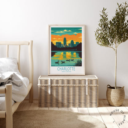 Charlotte travel poster – view 3