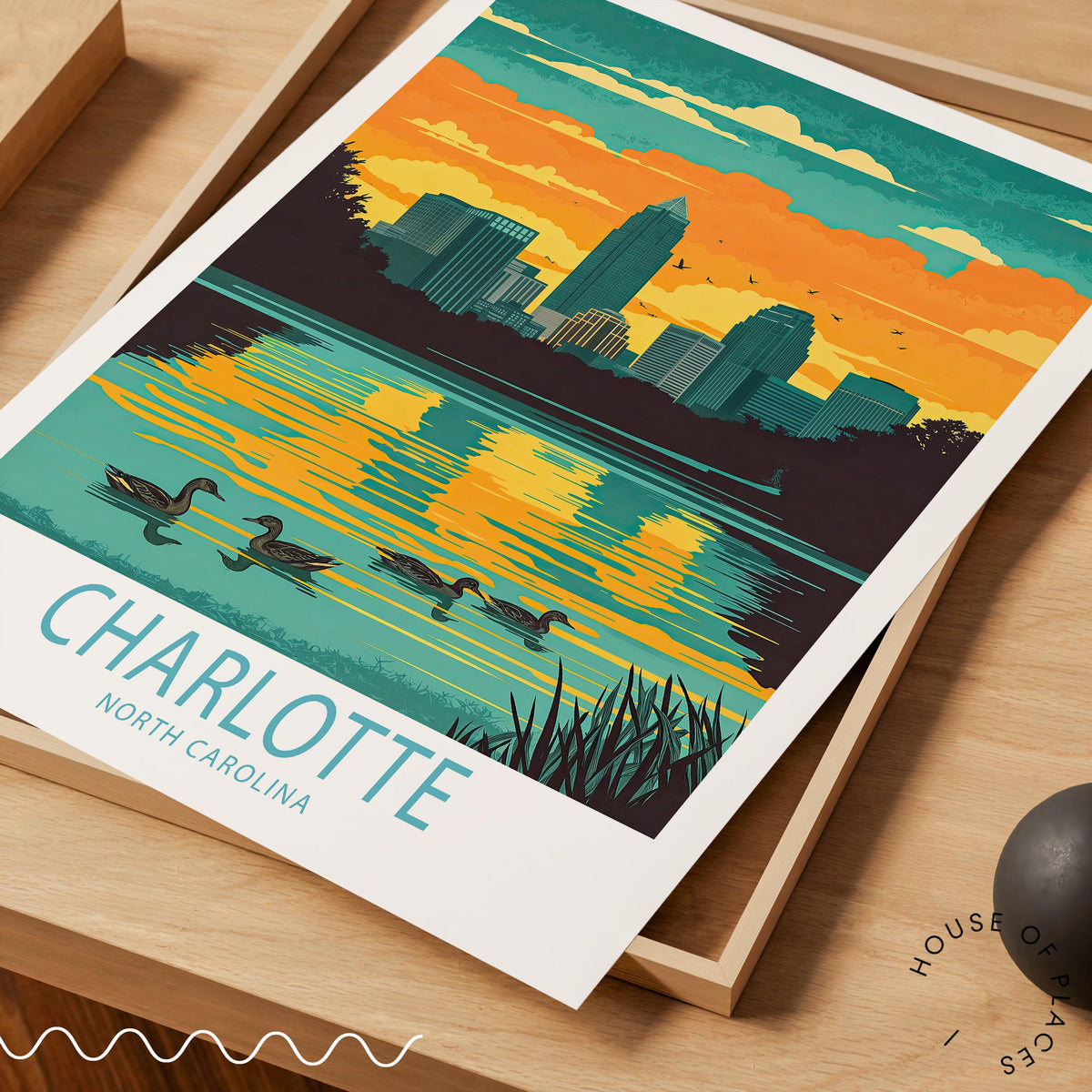 Charlotte travel poster – view 5