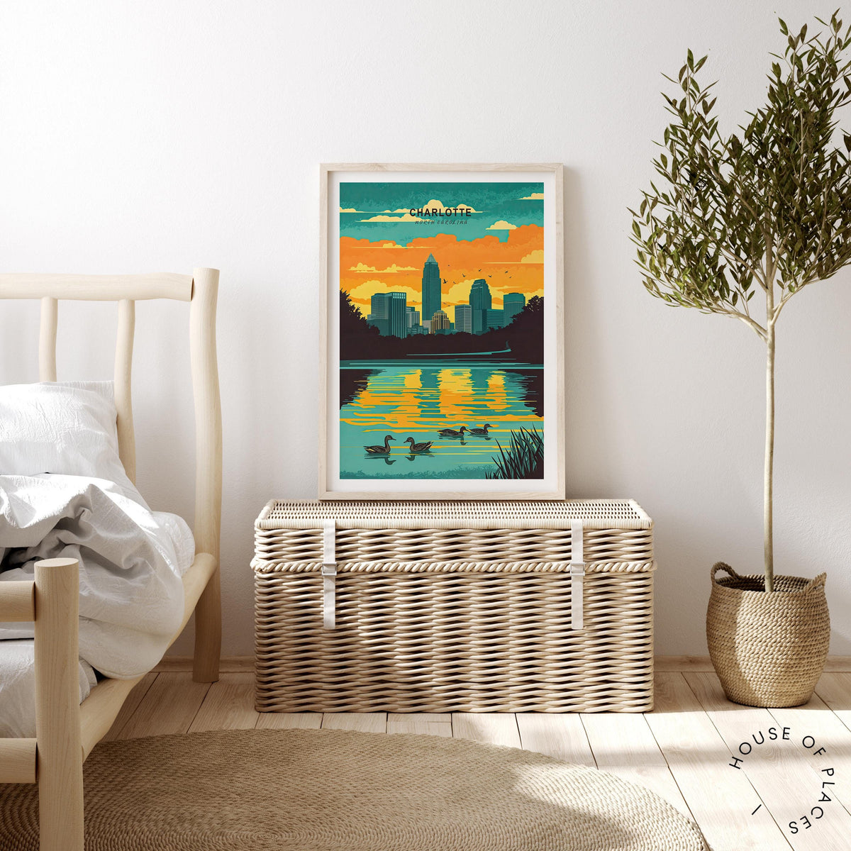 Charlotte travel poster – view 3