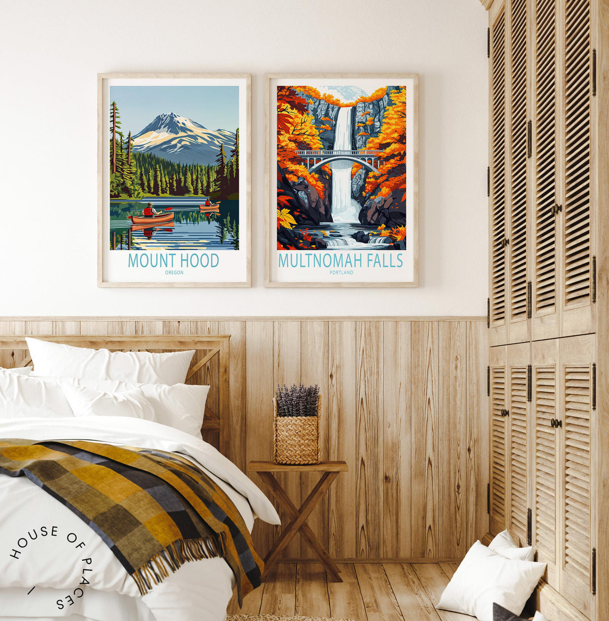 Mount Hood Portland travel poster – view 8