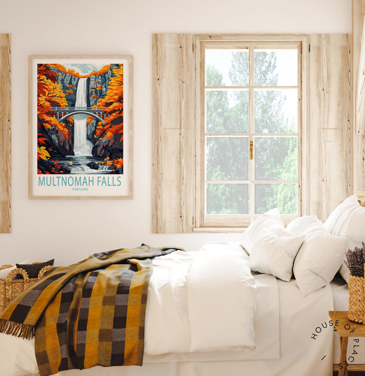 Multnomah Falls travel poster – view 4
