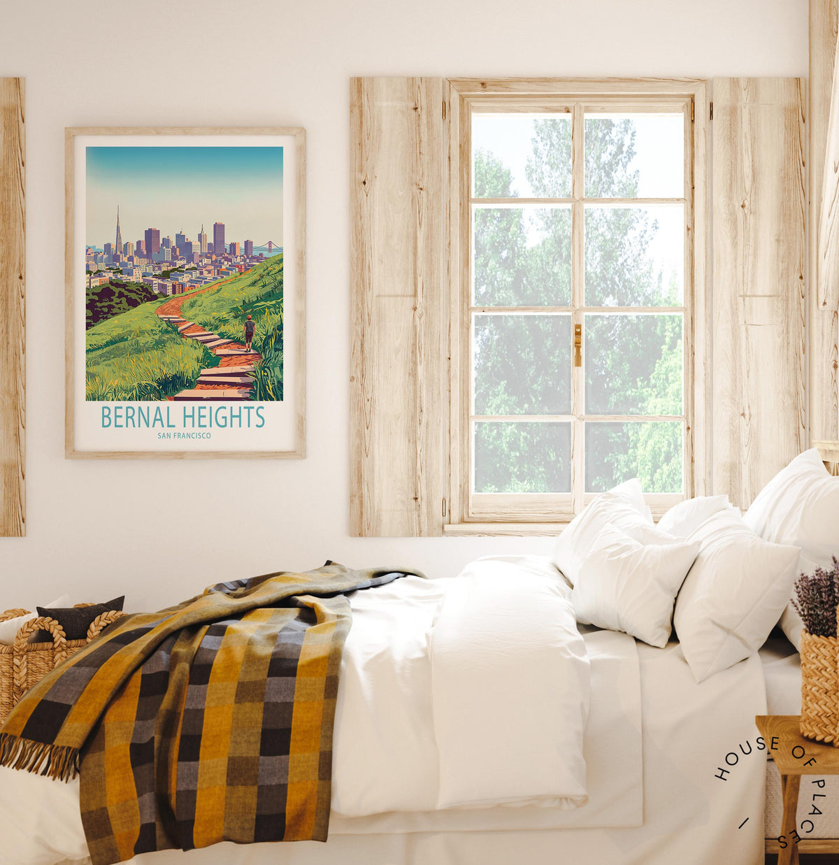 Bernal Heights travel poster – view 4