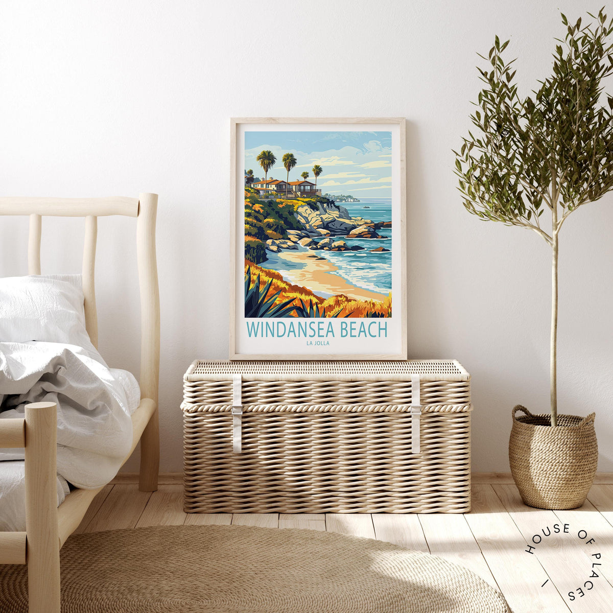 Windansea Beach travel poster – view 3