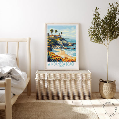 Windansea Beach travel poster – view 3