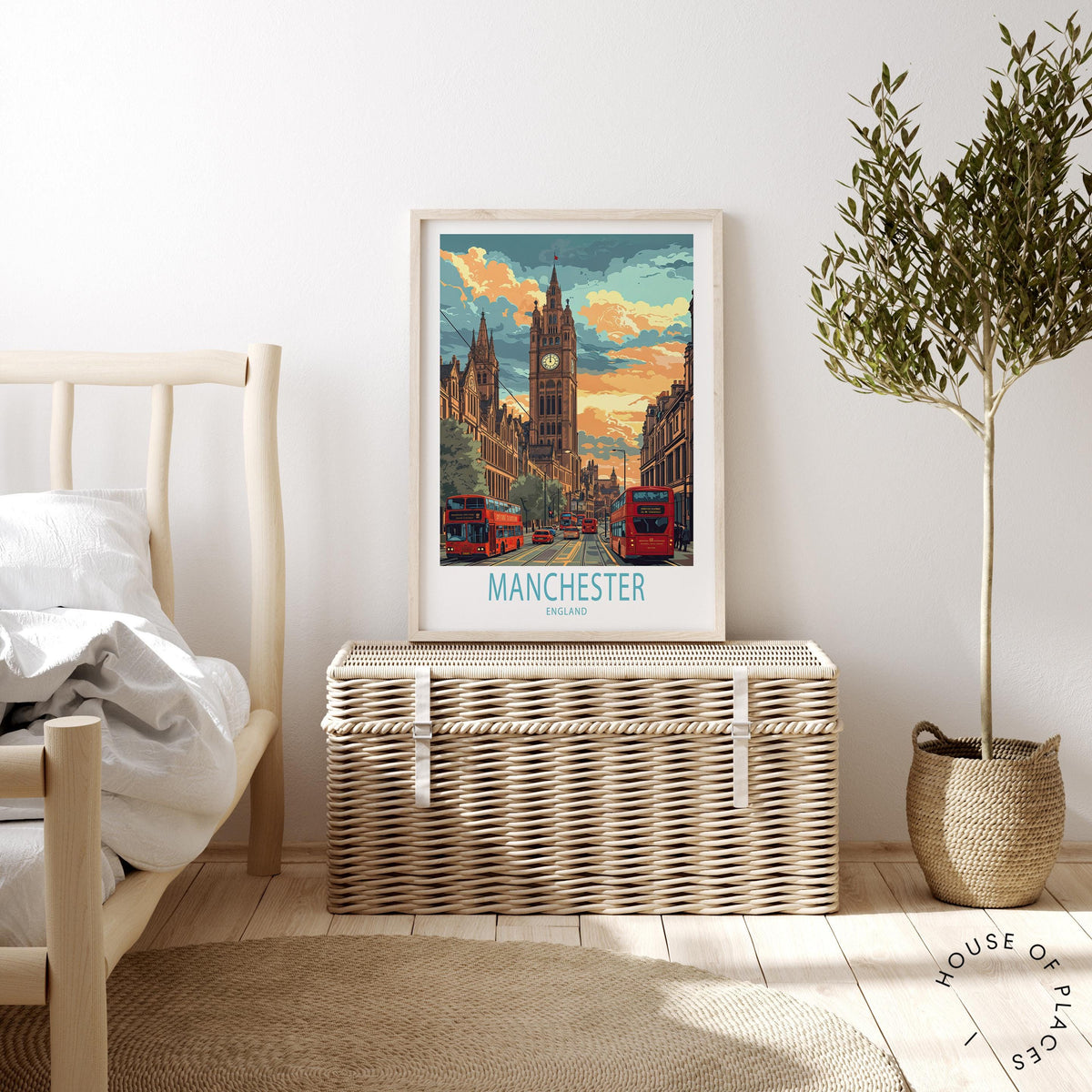 Manchester travel poster – view 3