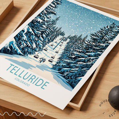 Telluride travel poster – view 5