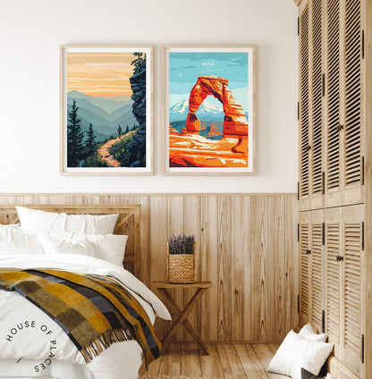 Appalachian Trail travel poster – view 8