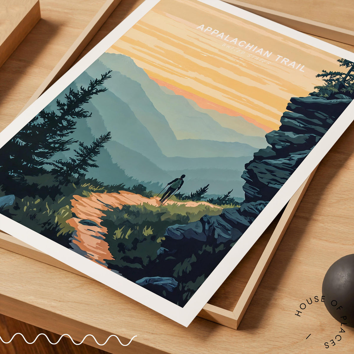 Appalachian Trail travel poster – view 5